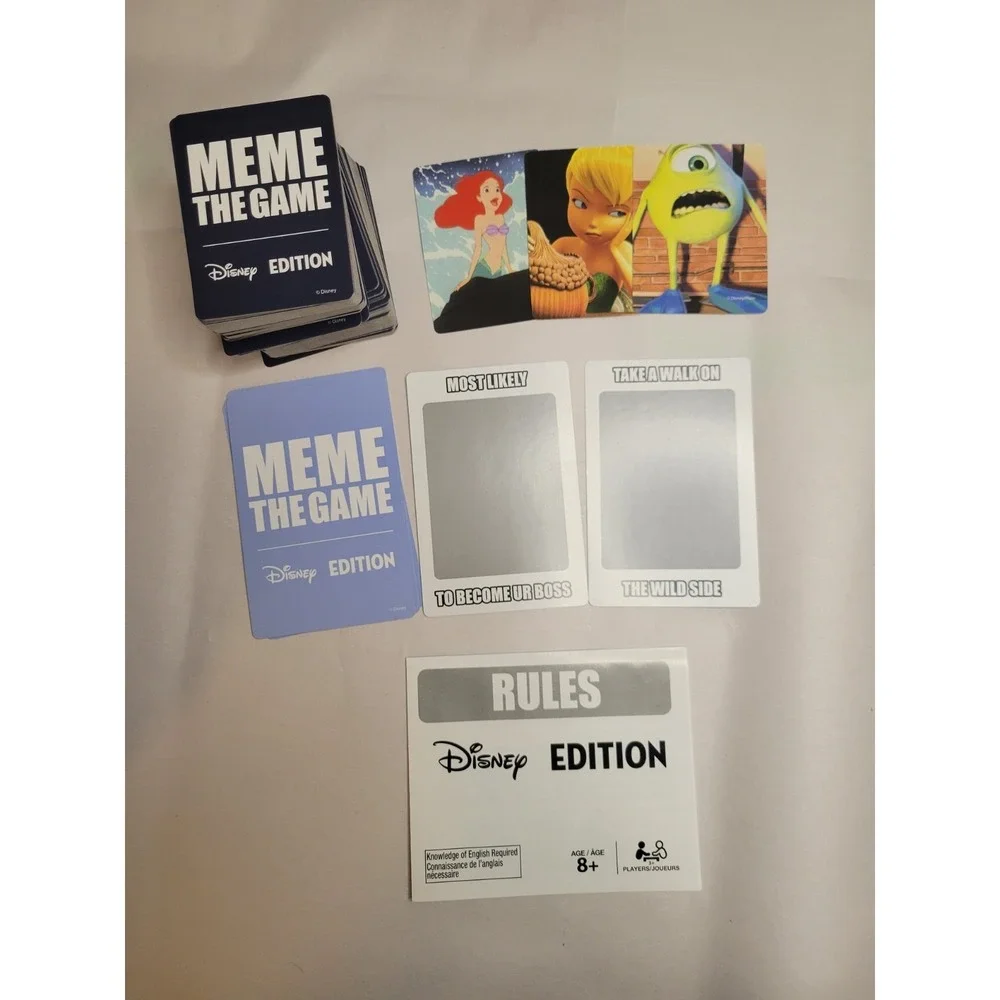 Meme the Game Disney Edition Family Card Game